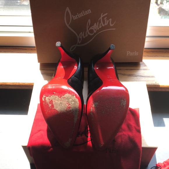 Christian Louboutin Simple Pump 85 - lightly worn - Picture 4 of 11
